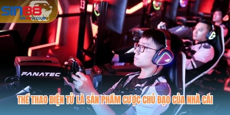 Thể thao điện tử là sản phẩm cược chủ đạo của nhà cái